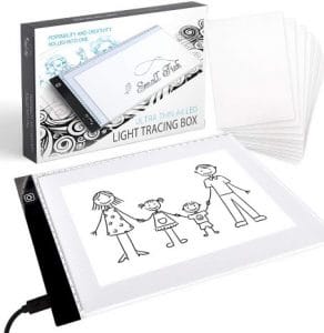 LED Tracing Colouring board