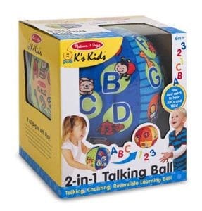 Melisa and Doug K’s Kids 2 in 1 Talking Ball Educational Toy
