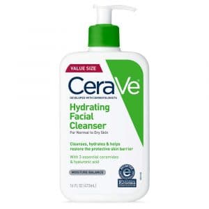 CeraVe Hydrating Facial Cleanser Pregnancy Skincare Products