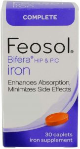 Feosol Complete with Bifera Caplets (Best Tablet)
