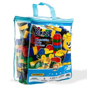 Dimple 150 Piece Soft Plastic Building Block Set