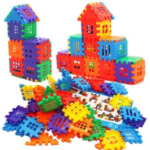 Michley Interlocking Builders Blocks Play Set for Child
