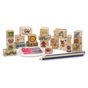  Melissa & Doug Stamp-a-Scene Wooden Stamp Set