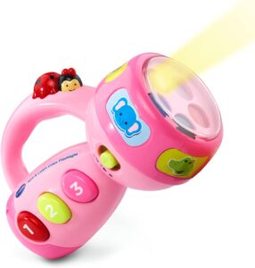 VTech Spin and Learn Color Flashlight Amazon Exclusive, Pink