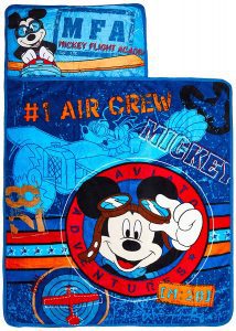 Disney Mickey's Toddler Rolled Nap Mat, Flight Academy