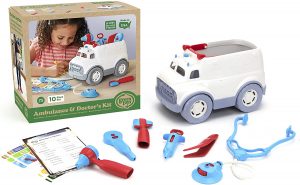 Green Toys Ambulance & Doctor's Kit Role Play Set