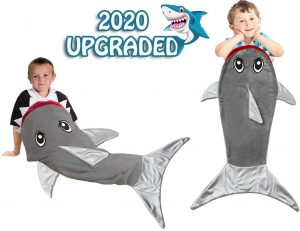 Shark Tail Blanket Sleeping Bag for Boys Girls and Kids