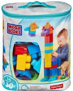 Mega Bloks 80-Piece Big Building Bag